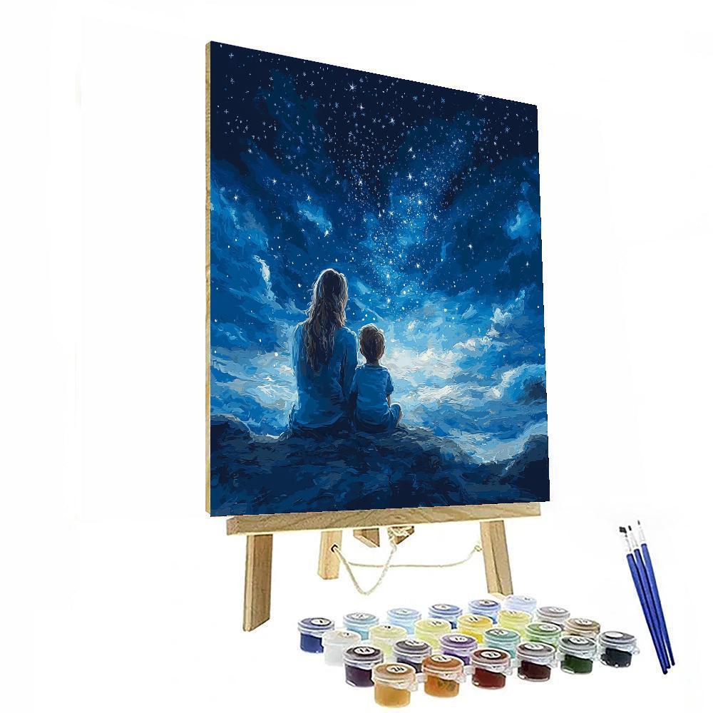 Night Of Shared Dreams Number Painting