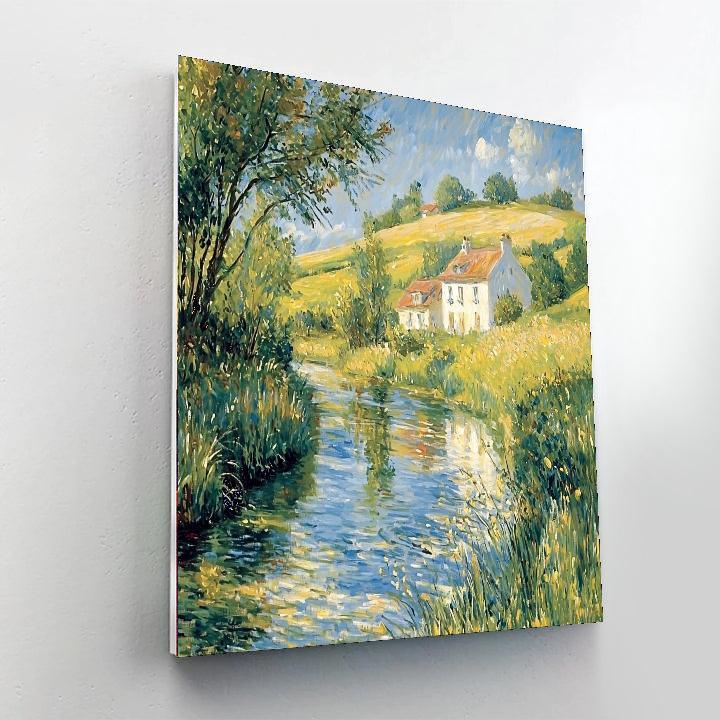 Pierre-Auguste Renoir Inspired Pastoral Scenes Of Renoir  DIY Paint By Numbers
