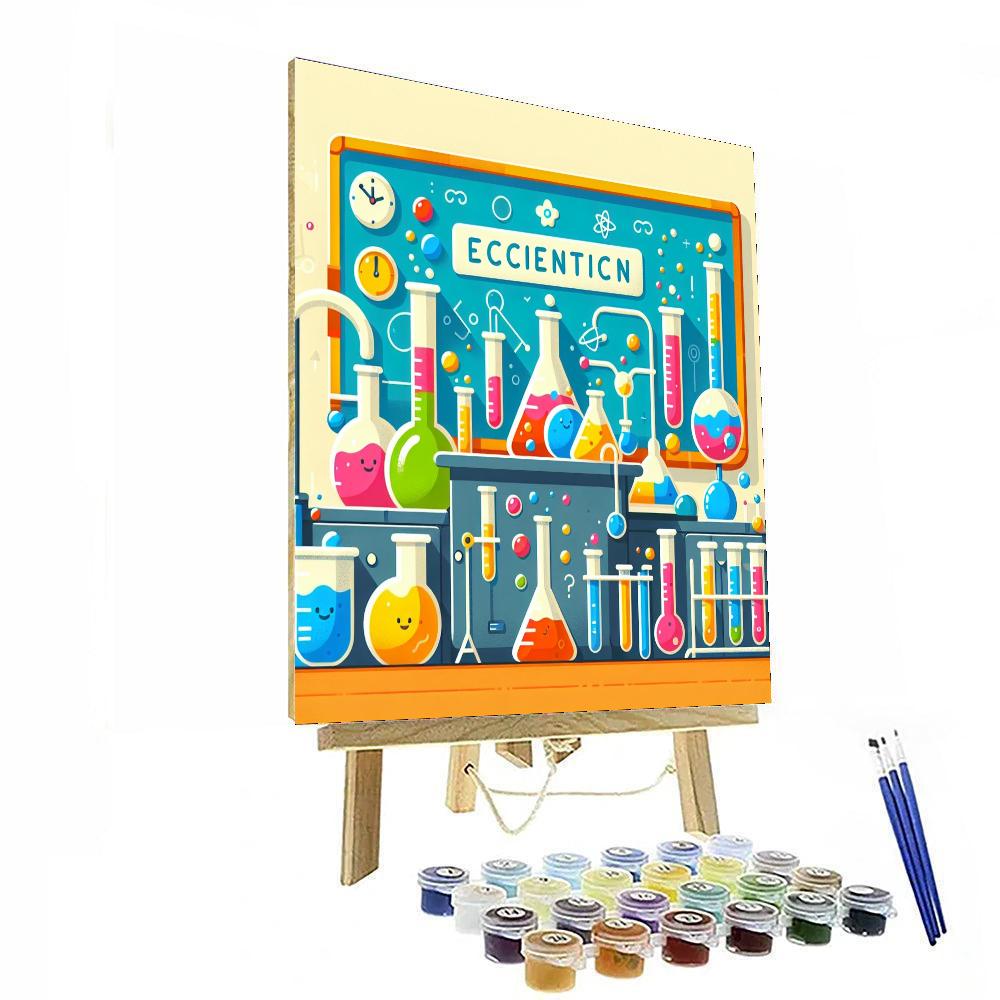 Super Science Painting Number Kit