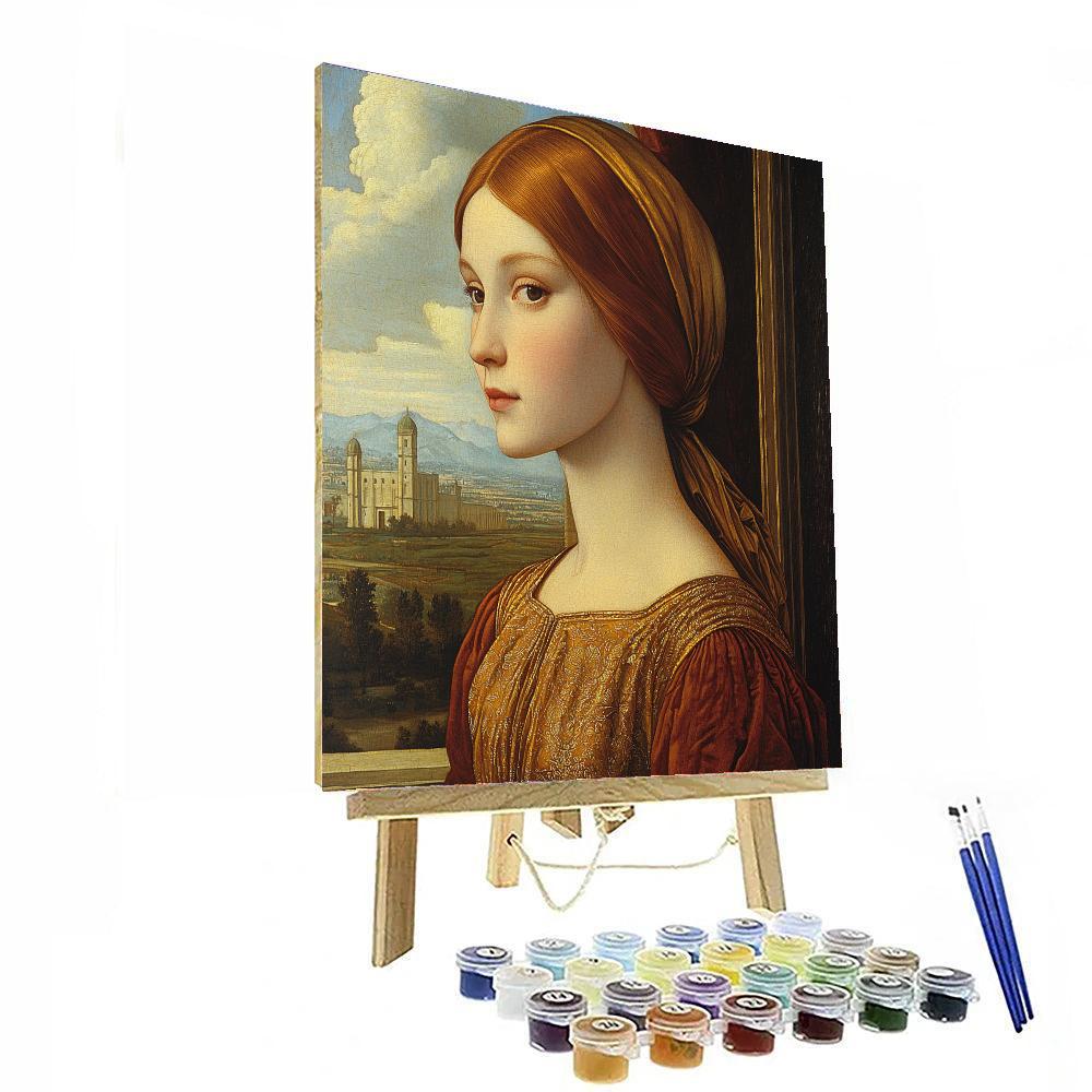 Raphael Inspired Regal Renaissance Portraits  Paint By Numbers