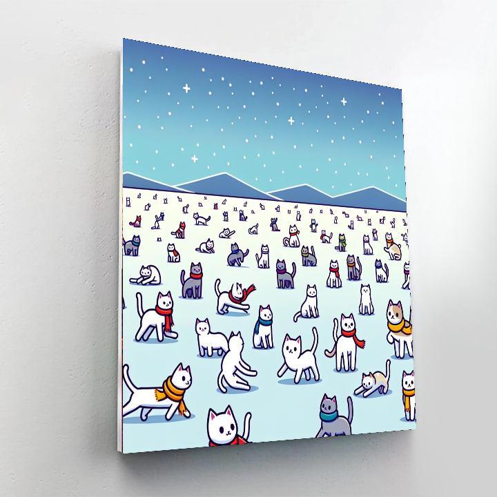 Whisker-wiggle Wonderland Paint By Numbers