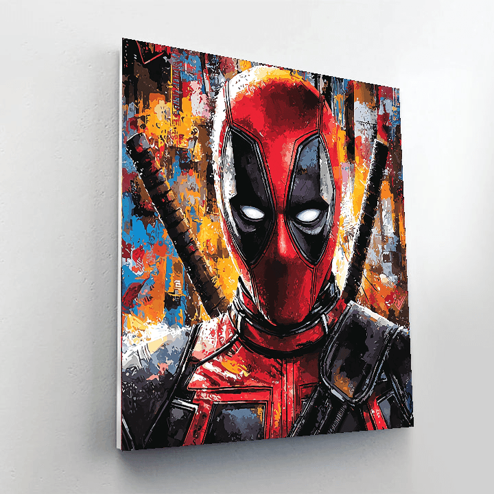 Ryan Reynolds: The Uncanny Charisma Of Deadpool Paint By Numbers Art
