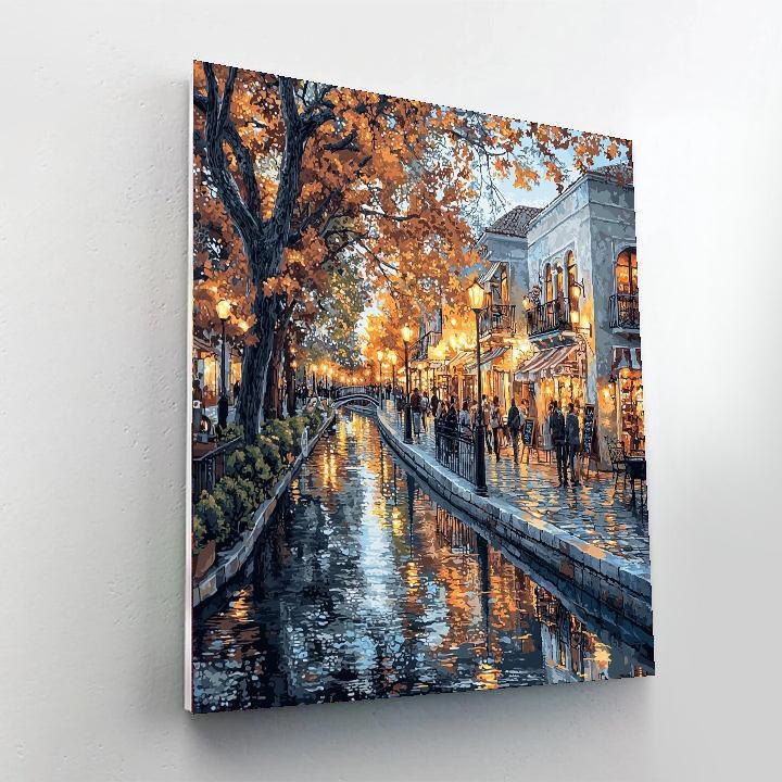 Königsallee - Düsseldorf Paint By Number