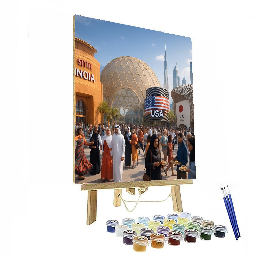 World Expo - Dubai Paint By Number