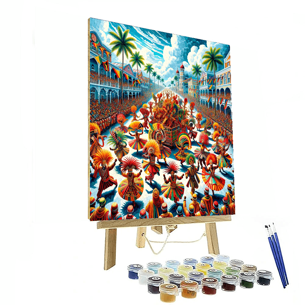 Junkanoo - Nassau DIY Paint By Numbers