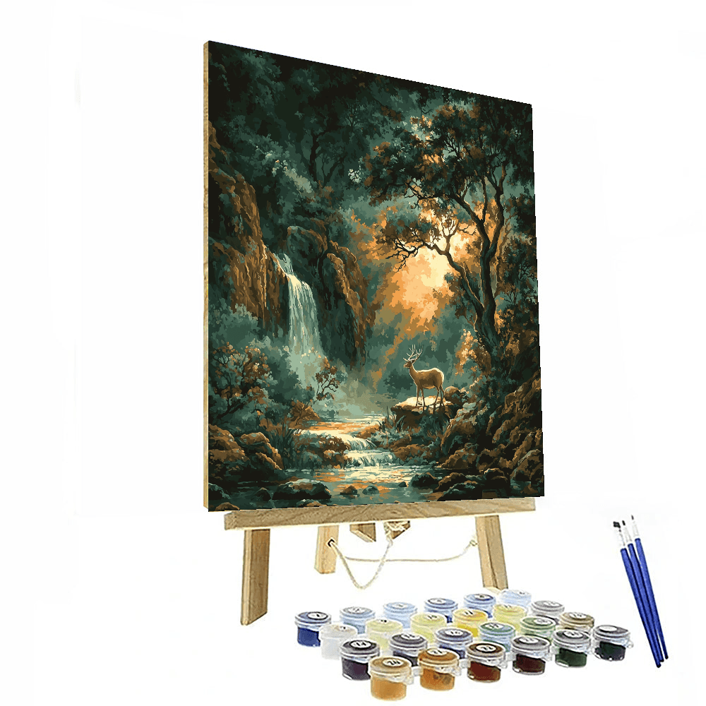 Rembrandt Inspired Rembrandt's Timeless Wilderness  Paint By Numbers Kits