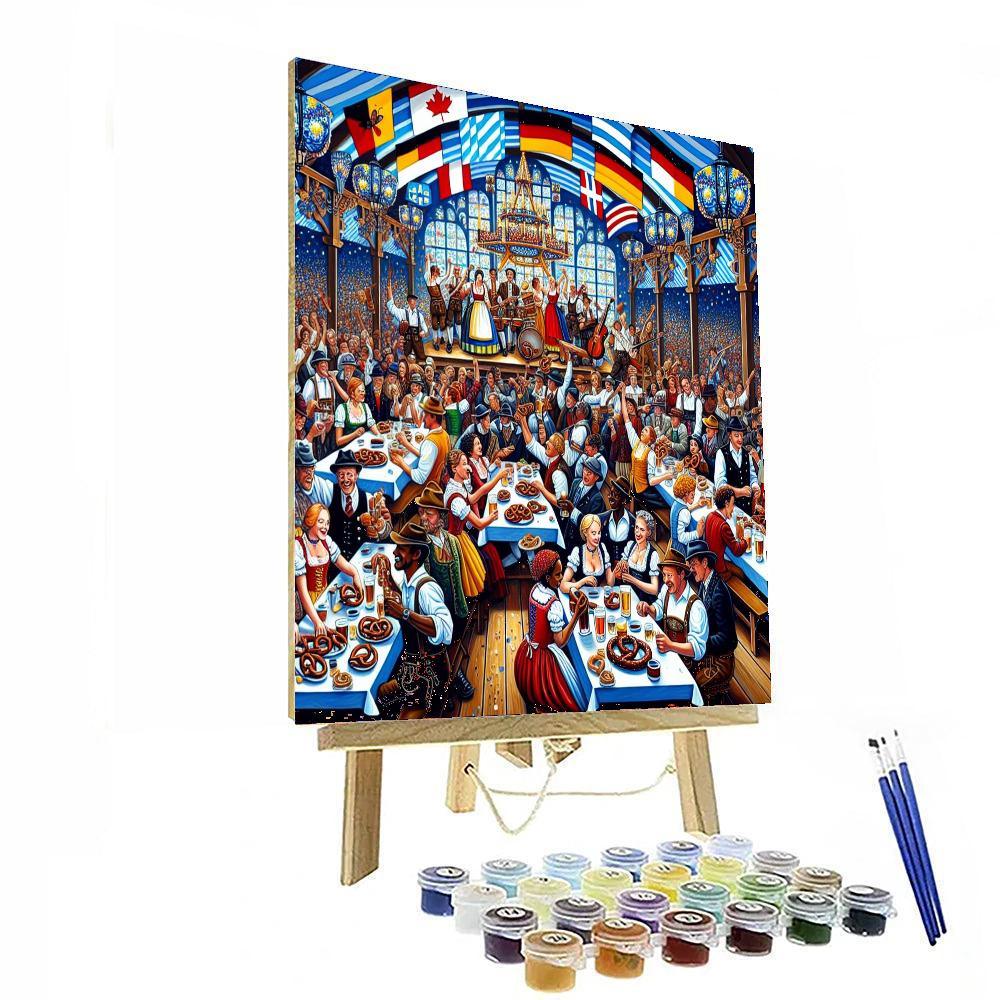 Französisches Oktoberfest - Germany Paint By Color