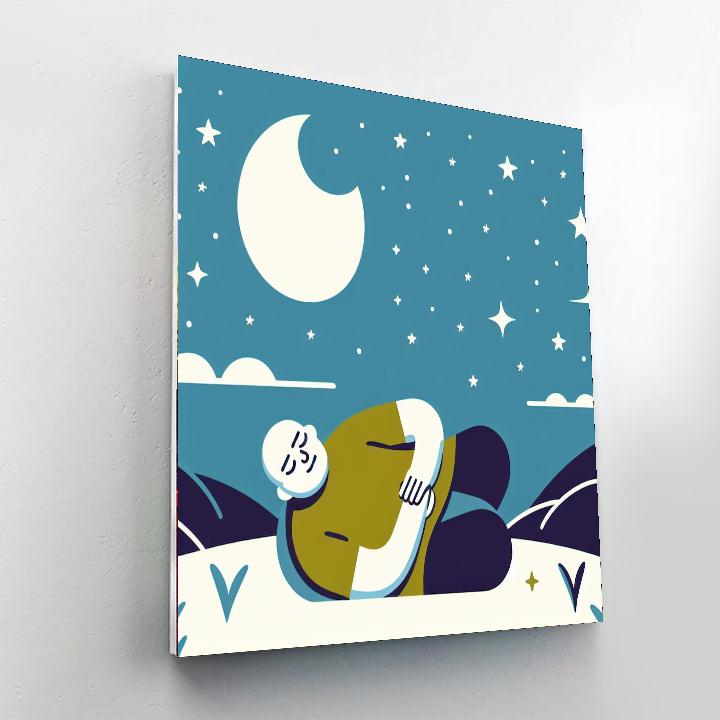 Gentle Giant Slumber Paint By Numbers