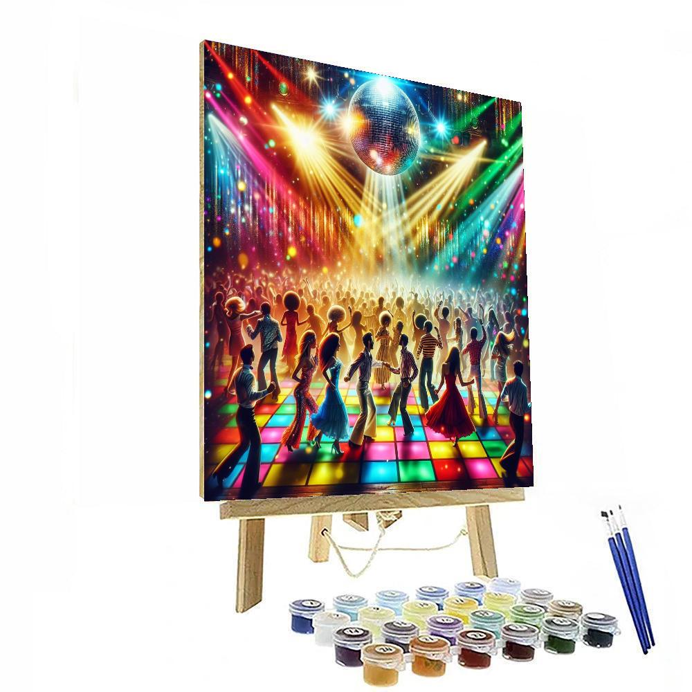 Giorgio Moroder Night Number Painting