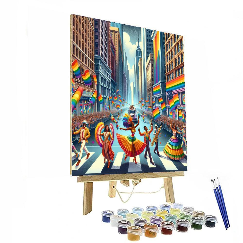 Pride Parade - Brazil Paint By Numbers Kits