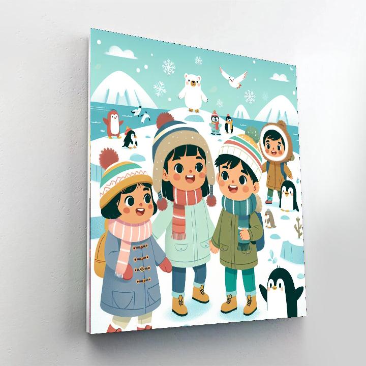 Journey To The North Pole Paint By Number