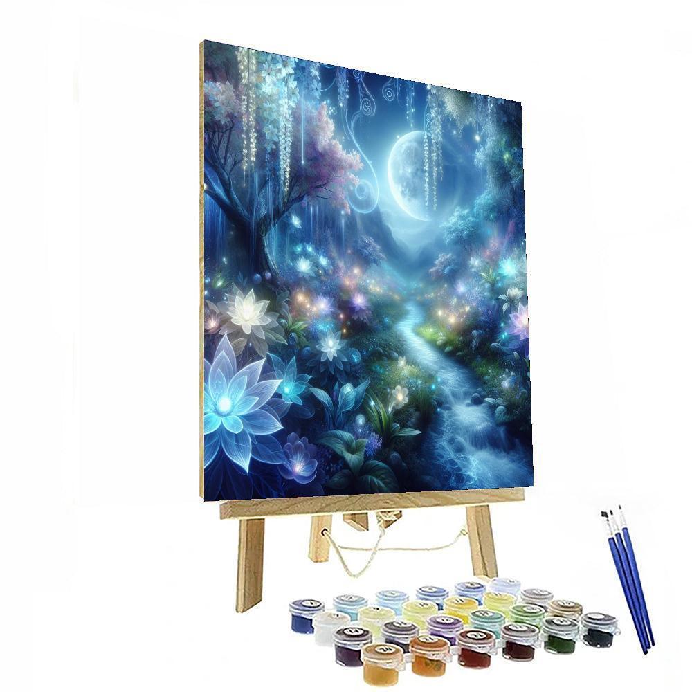 Ethereal Garden Glow Painting By Numbers Kit