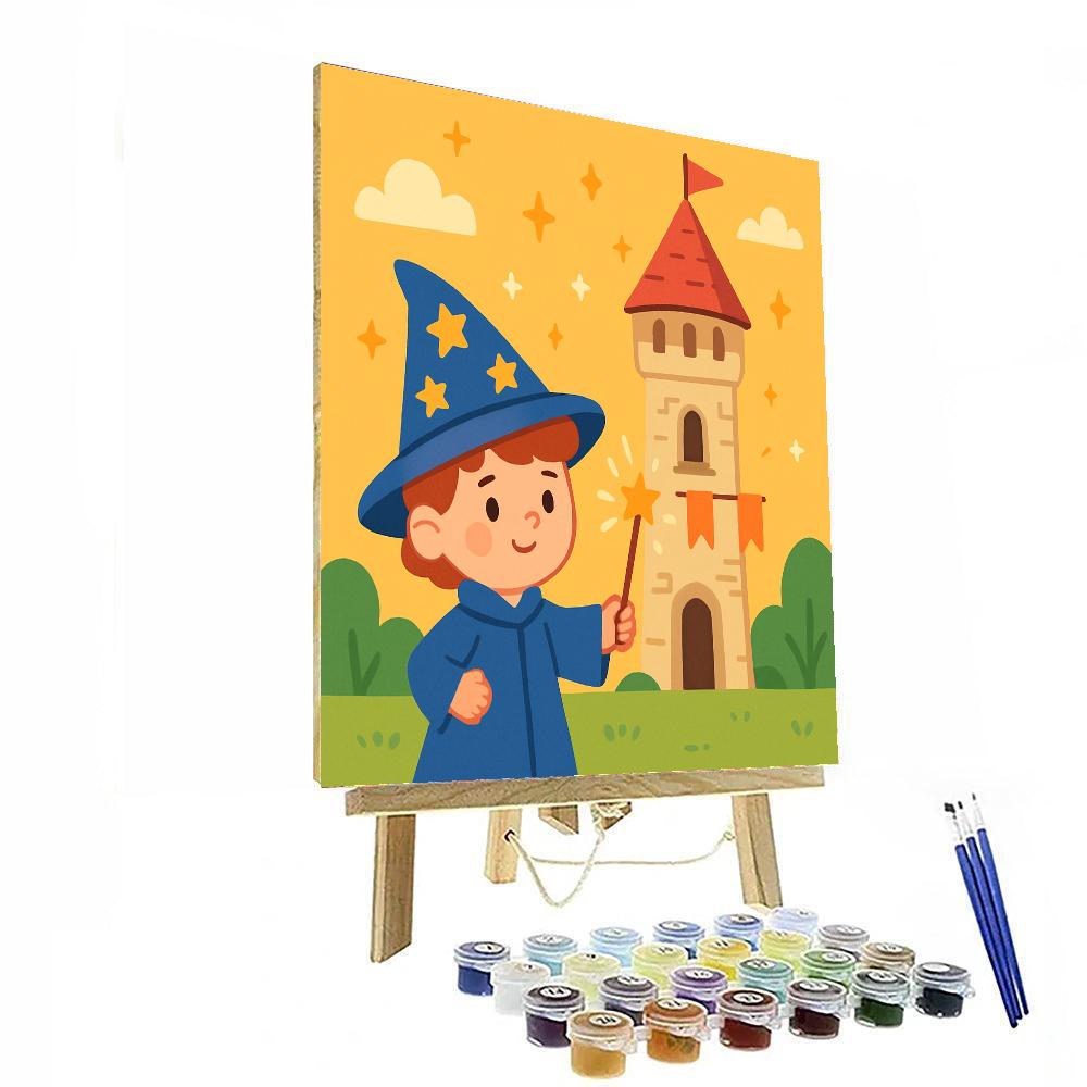 Magic Wizardry Paint By Numbers