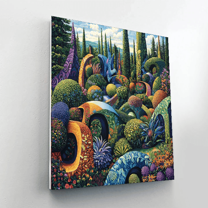 Mosaiculture, Montreal Painting Number Kit