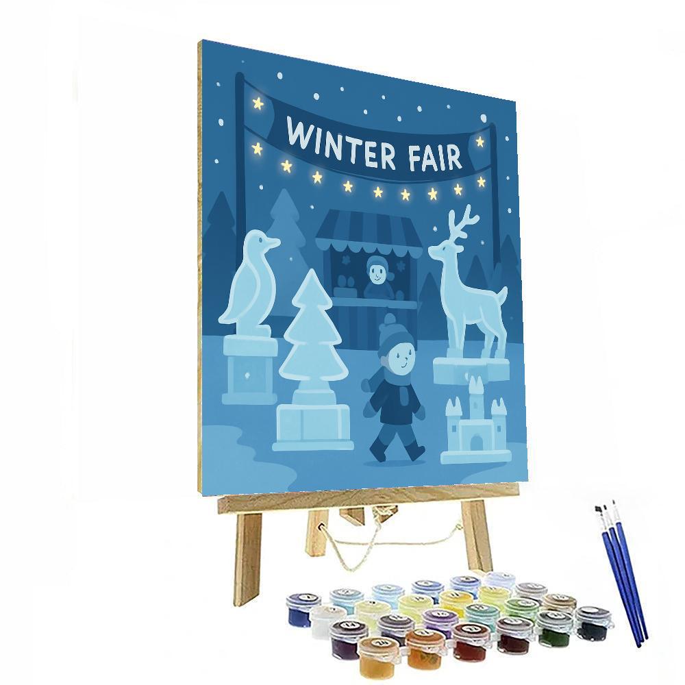 Winter Wonderland Fair Number Painting