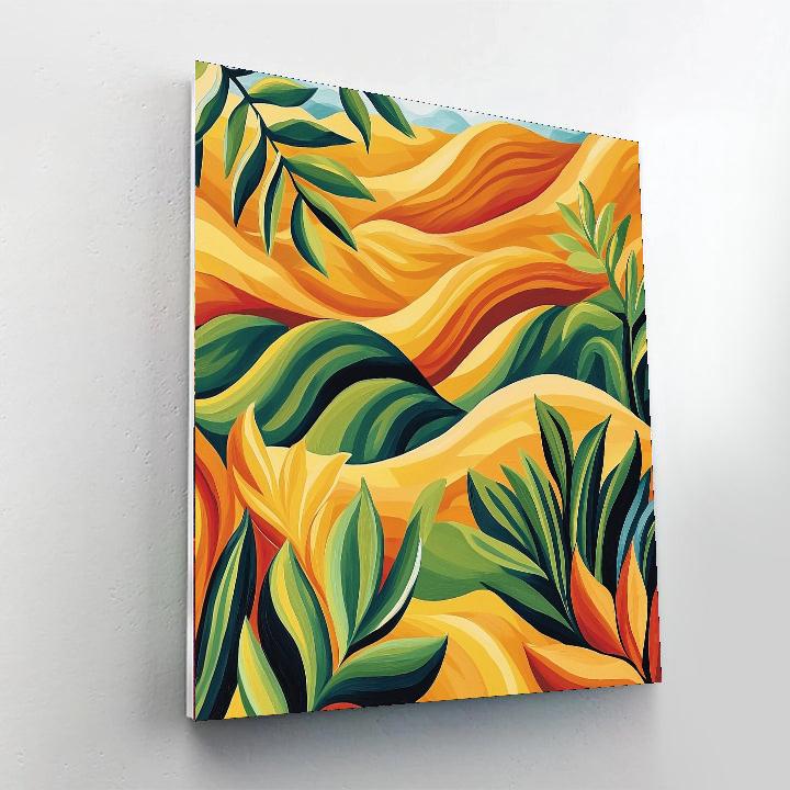 Frida Kahlo Inspired Eternal Resilience  Numbered Painting Kits