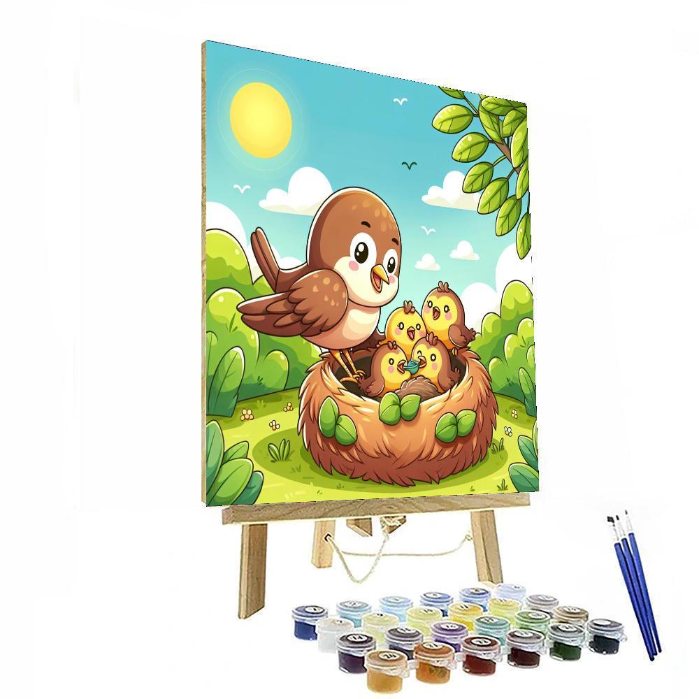 Nurturing Nature Painting Number Kit