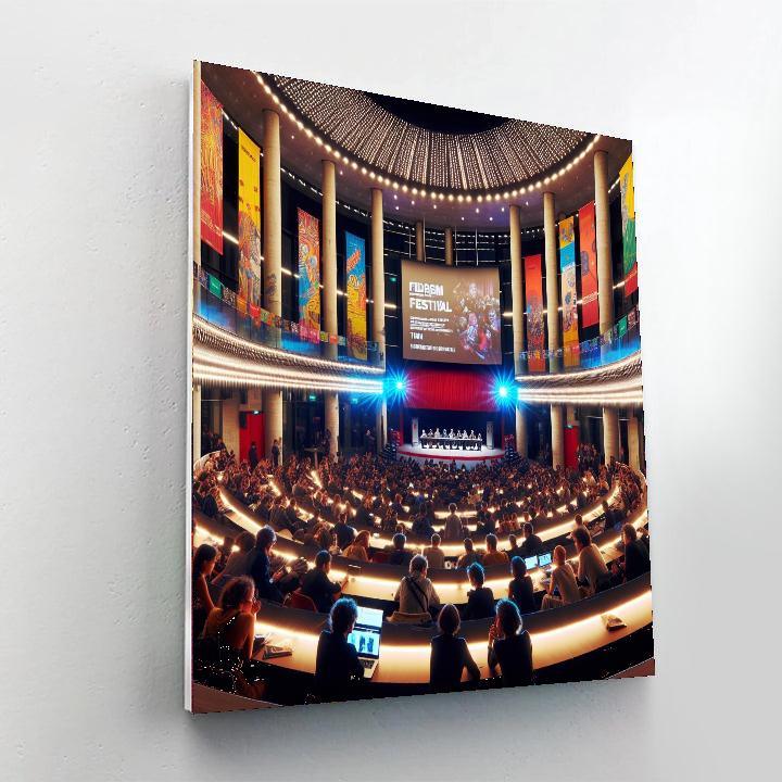 Torino Film Festival - Italy Painting Number Kit