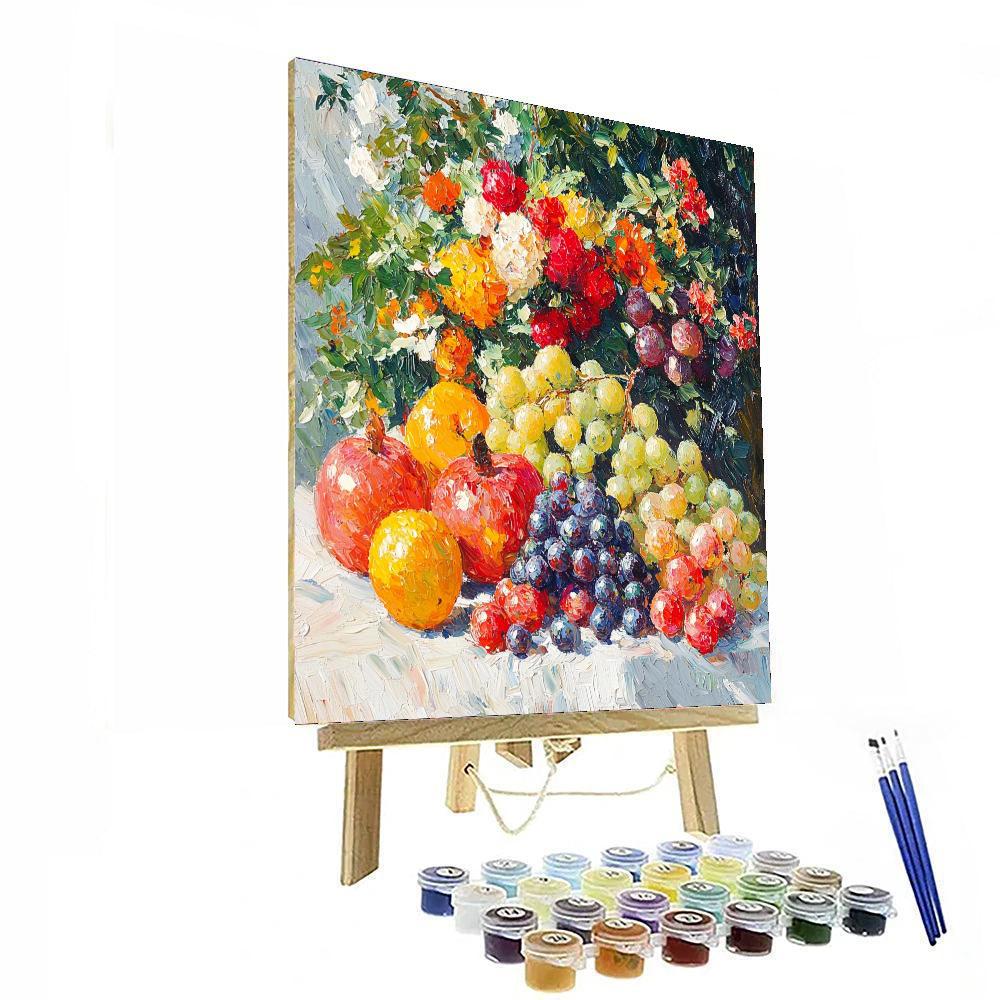Claude Monet Inspired Sweet Summer Fruits  Paint By Numbers