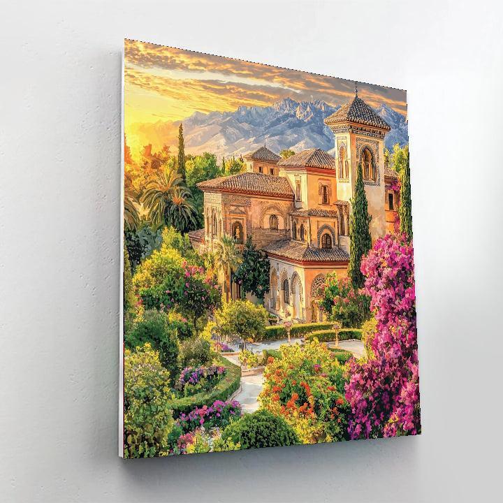 Granada - Spain Numbered Painting Kits