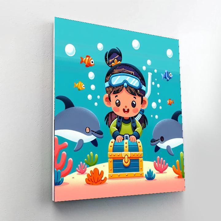 Ocean Treasure Expedition Paint By Numbers Kits
