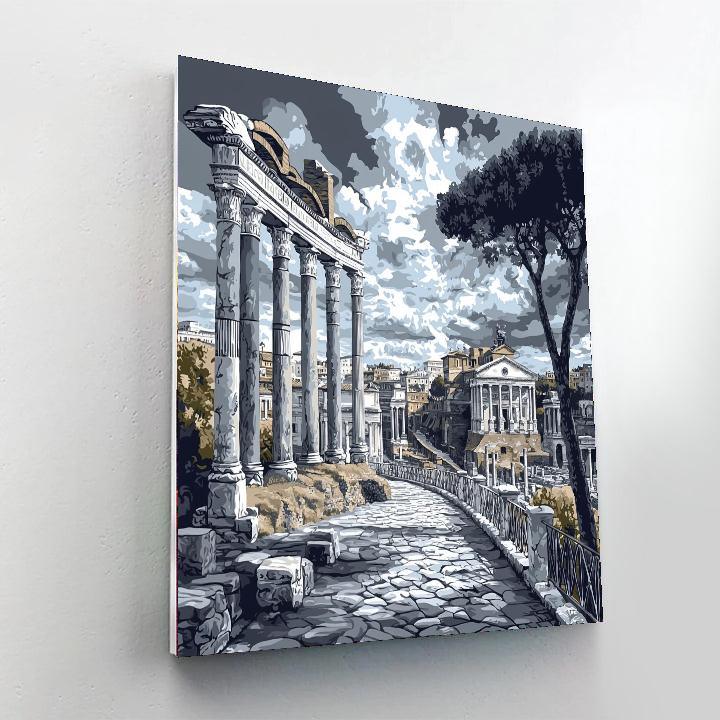 Piranesi Inspired Ancient Roman Legacy  Paint By Numbers Kits