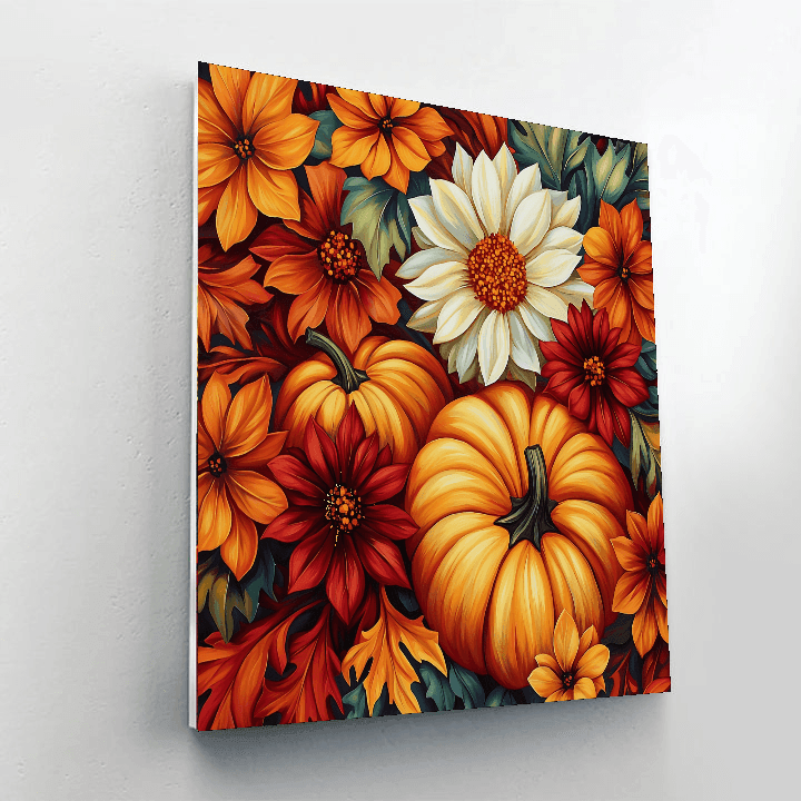 Georgia O'Keeffe Inspired Harvest Bounty  Numbered Painting Kits