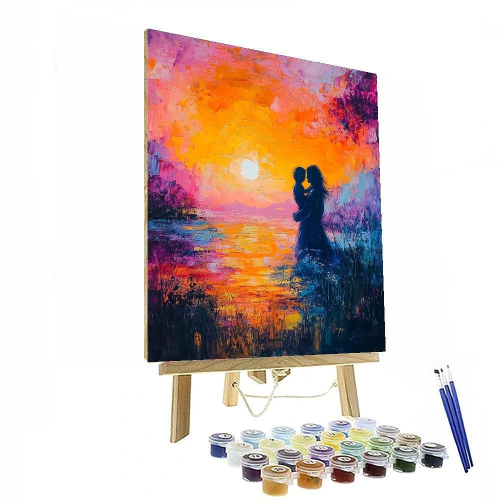 Sunset Embrace Paint By Numbers