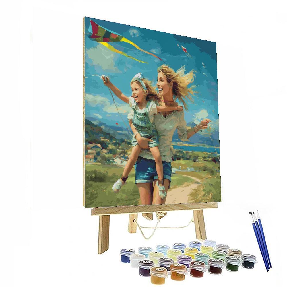 Kites And Cuddles Numbered Painting Kits