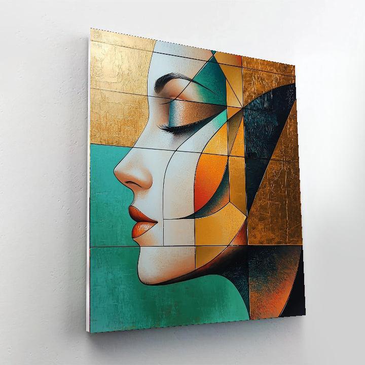 Tamara De Lempicka Inspired Deco Retro Futurism  DIY Paint By Numbers