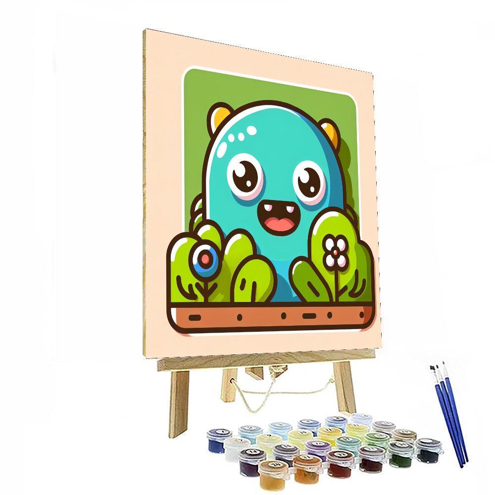Mysterious Monster Painting Number Kit
