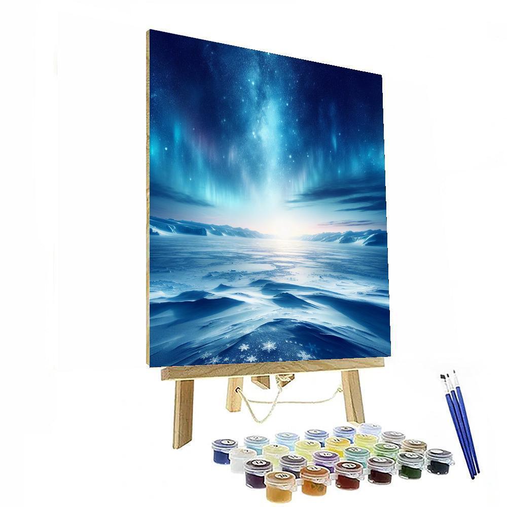 Glistening Polar Landscape DIY Paint By Numbers