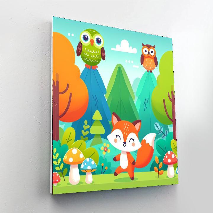 Fantasy Woodland Wonders Painting By Numbers Kit