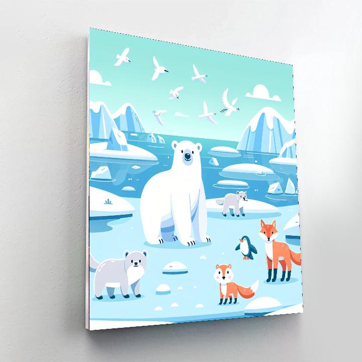 Articulate Arctics Paint By Numbers Kits