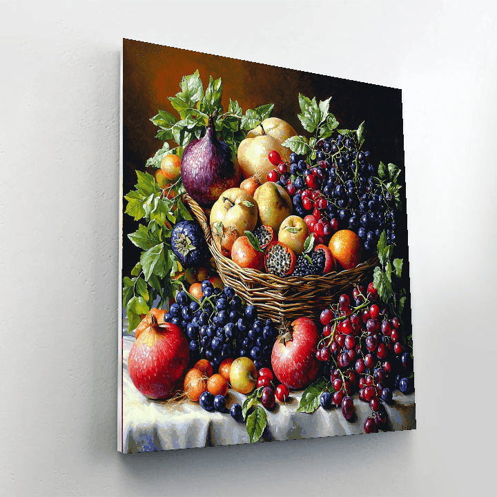 Caravaggio Inspired Harvest Feast  Painting By Numbers Kit