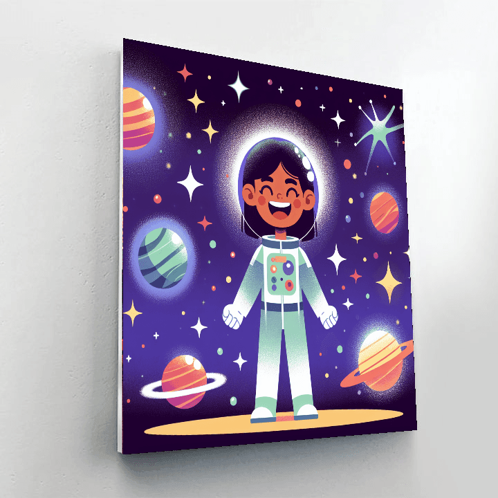 Galactic Adventures Academy DIY Paint By Numbers