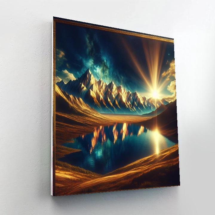 The Great Mountain Escape Painting By Numbers Kit