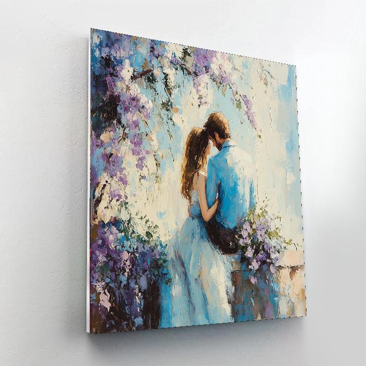 In The Embrace Of Love Number Painting