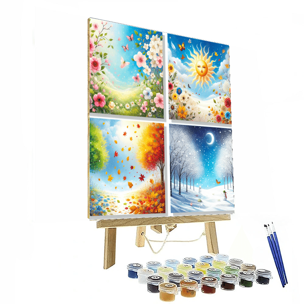 Charming Seasons - DIY Painting By Numbers Kit – Artistry Rack