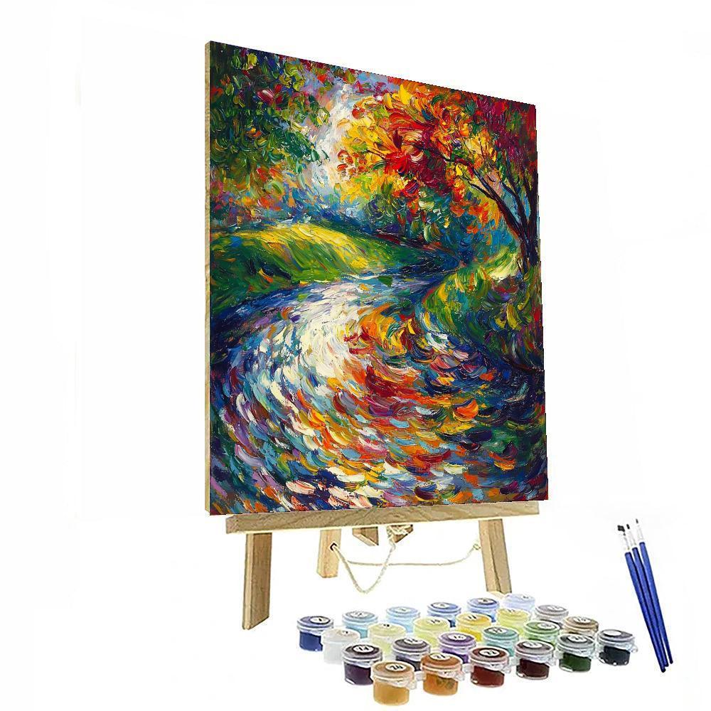 Edgar Degas Inspired Ballet Of Colors  Paint By Color