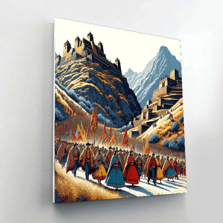 Inti Raymi - Cusco Painting By Numbers Kit