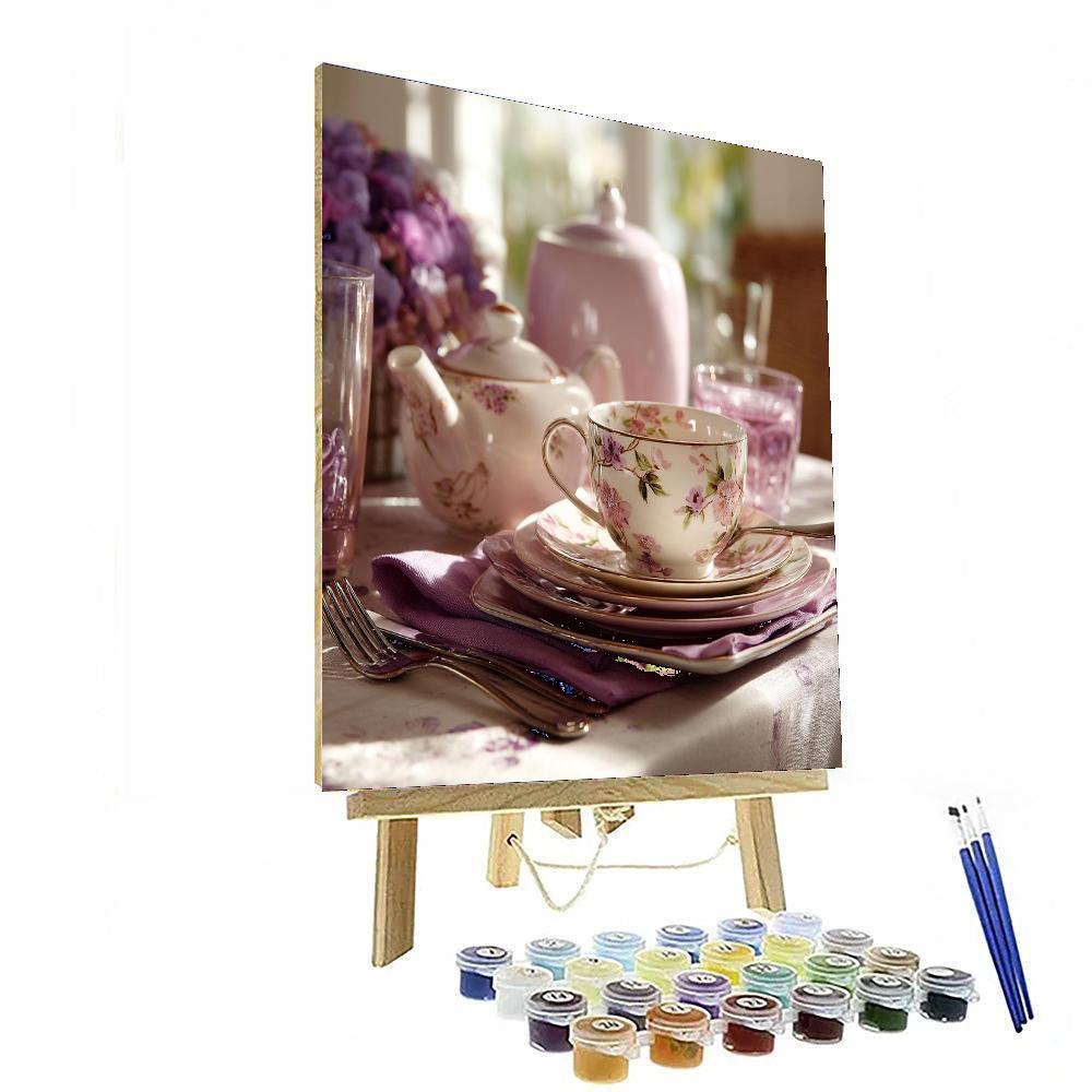 Tea For Two Number Painting