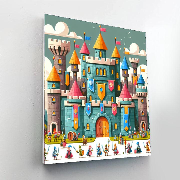 Adventure Castle Escape Paint By Number