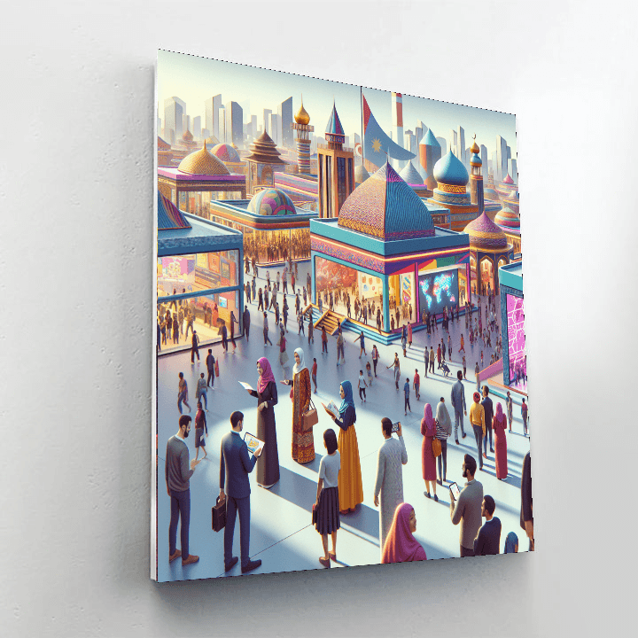 World Expo - Various Locations Paint By Number