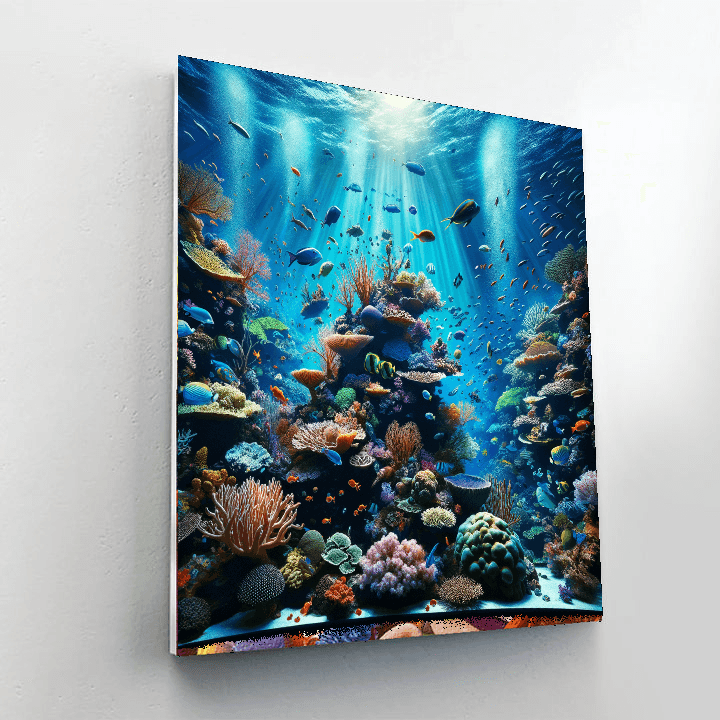Mystical Undersea World Paint By Number