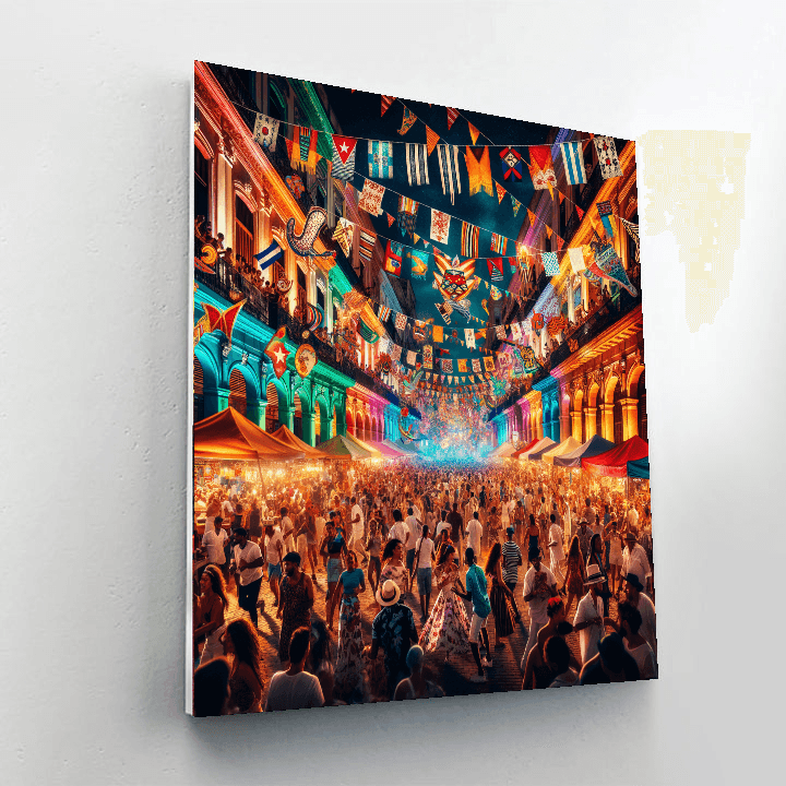 Calle Ocho Festival - Miami Number Painting