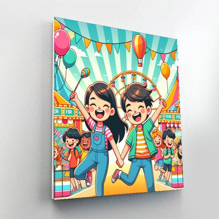 Carnival Fun Paint By Numbers