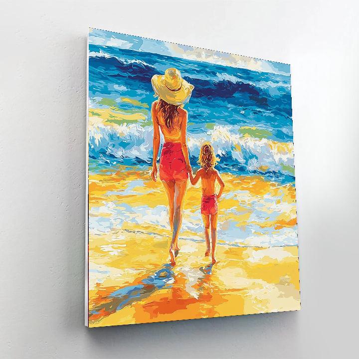 Sunshine And Laughter Number Painting