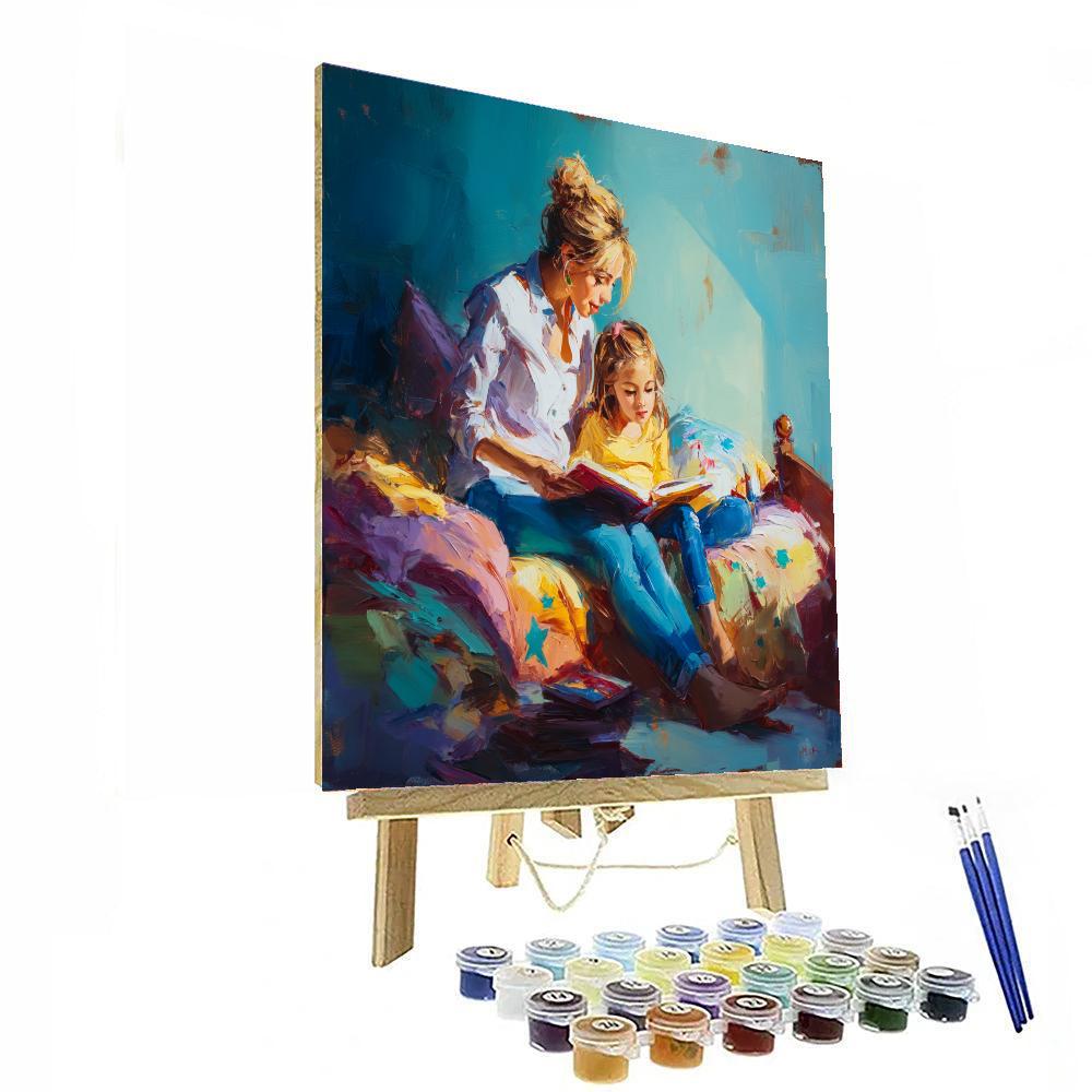Story Time With Mom Painting Number Kit
