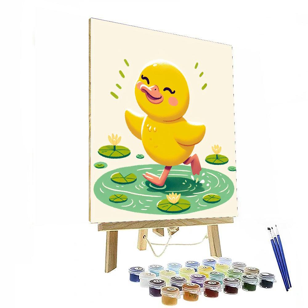 Dancing Duck Painting By Numbers Kit